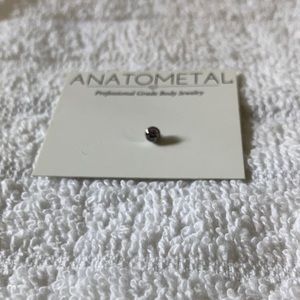 Anatometal Titanium Lavender Faceted End